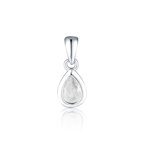 Přívěsek JVD SVLP0847SH2BI00 stříbrný