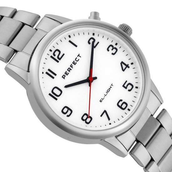 Pánské hodinky Perfect s osvětlením EL001M-02