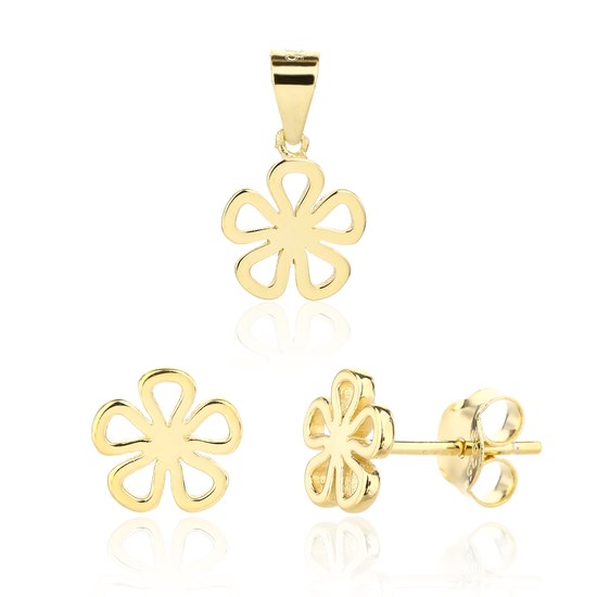 Stříbrný set JVD SVLS0125SJ6GO00