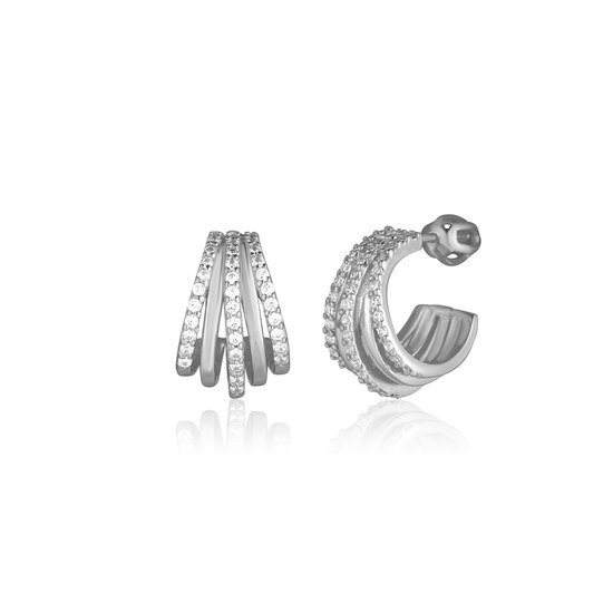 Náušnice JVD SVLE3300XF300SR stříbrné