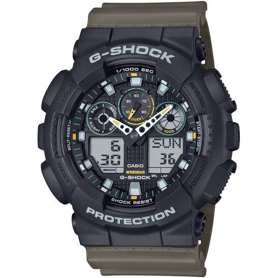 Hodinky Casio G-Shock GA-100TU-1A3ER