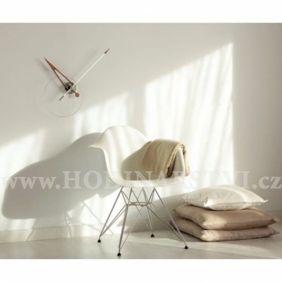 Hodiny Nomon Cris walnut 70 cm