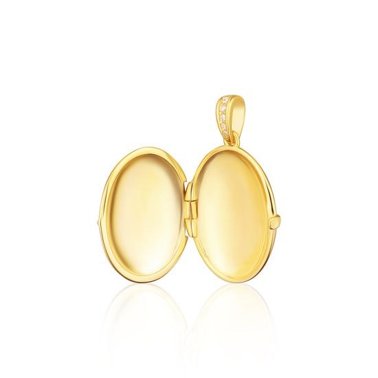 Přívěsek JVD SVLP1106XF6GO00 stříbrný