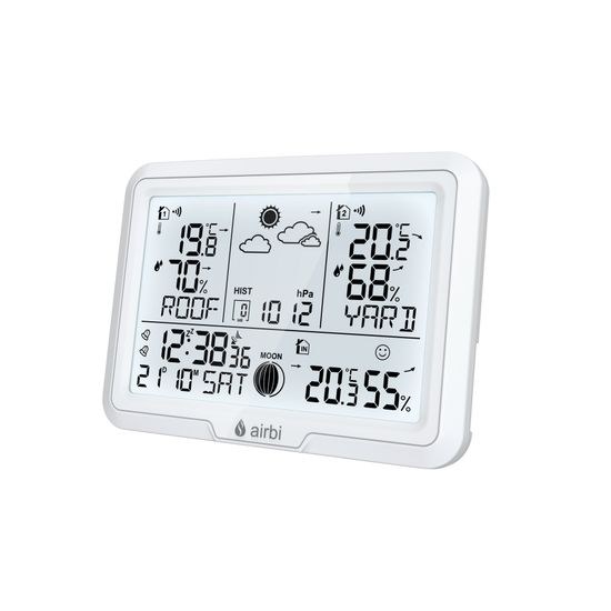 Airbi DUO - meteostanice se 2 bezdrátovými čidly