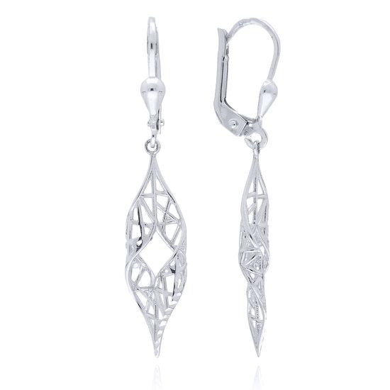 MOISS náušnice z bílého zlata