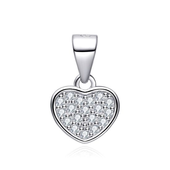 MOISS stříbrný přívěsek SRDCE