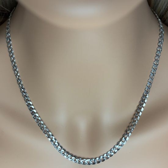 Stříbrný řetízek " Panzer" TU-1011