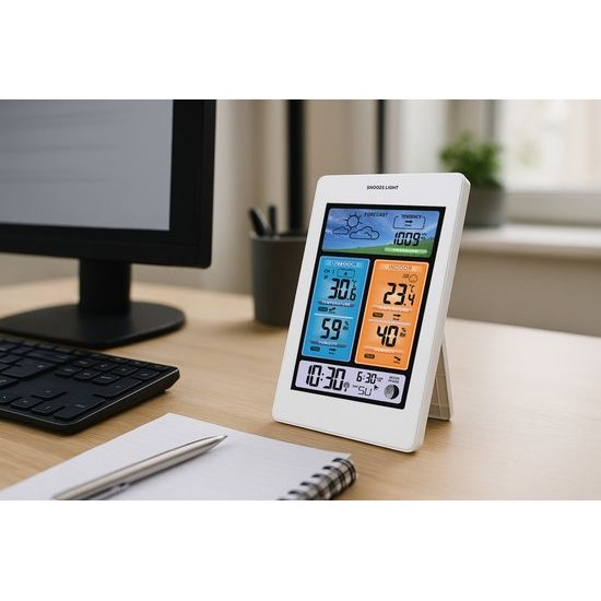 Rádiem řízená meteorologická stanice JVD RB3374