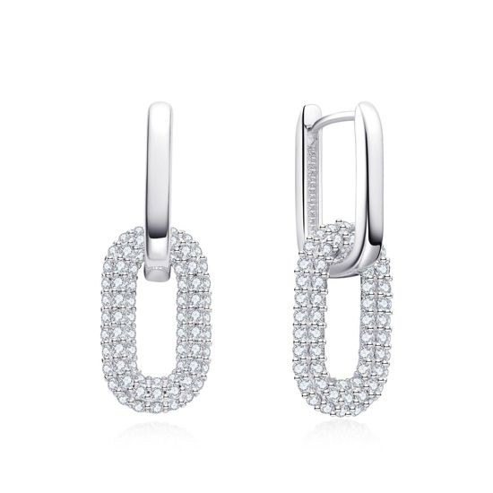 MOISS stříbrné náušnice