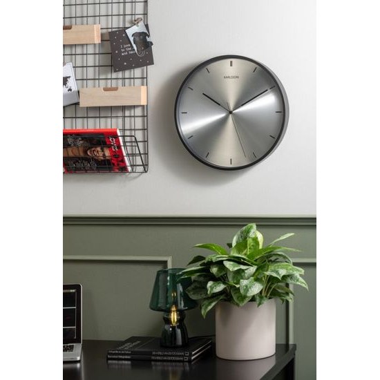 Designové nástěnné hodiny KA5864SI Karlsson 40cm
