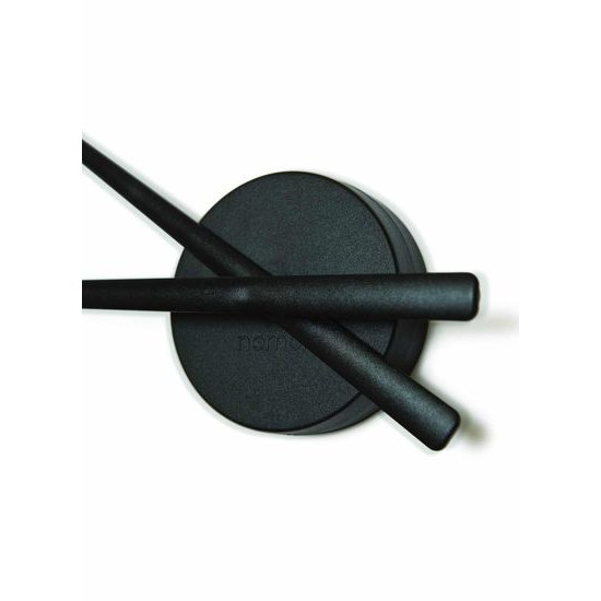 Hodiny Nomon OJ černé 50cm