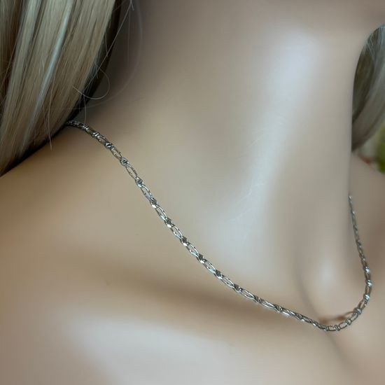 Stříbrný 925/1000 řetízek figaro S1005