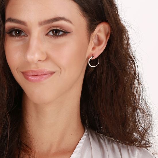 Náušnice JVD SVLE2347X610000 stříbrné