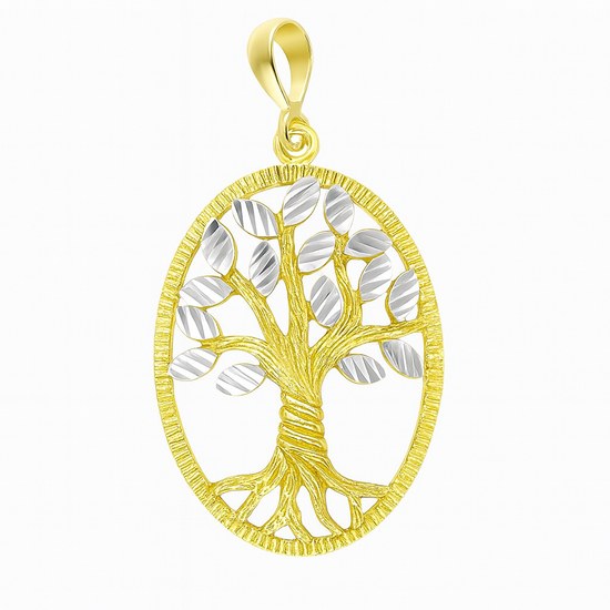 Zlatý 585/1000 přívěsek strom života 30224