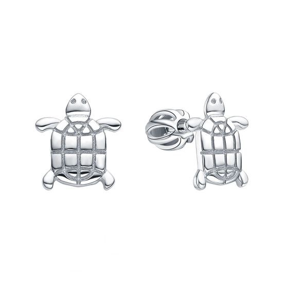 MOISS stříbrné náušnice ŽELVA