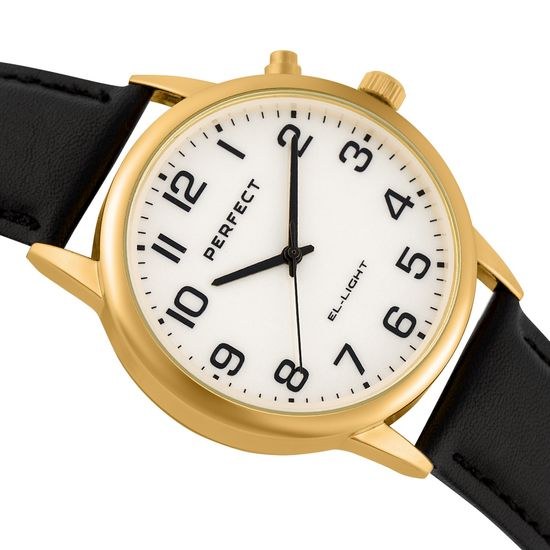 Pánské hodinky Perfect s osvětlením EL001W-04