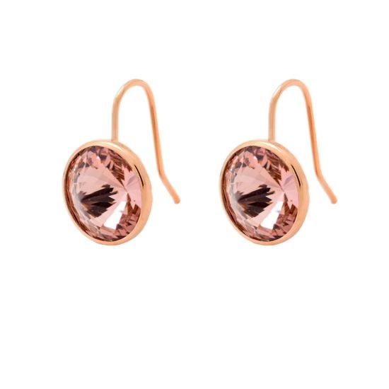 Stříbrné zlacené náušnice Victoria Cruz A2521-52ST