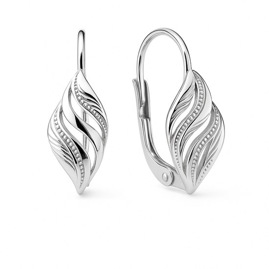 Stříbrné náušnice montáž