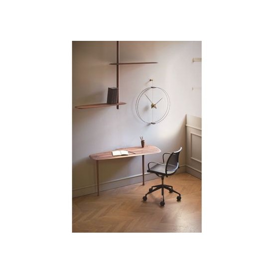 Designové nástěnné hodiny Nomon Barcelona Gold Small 76cm