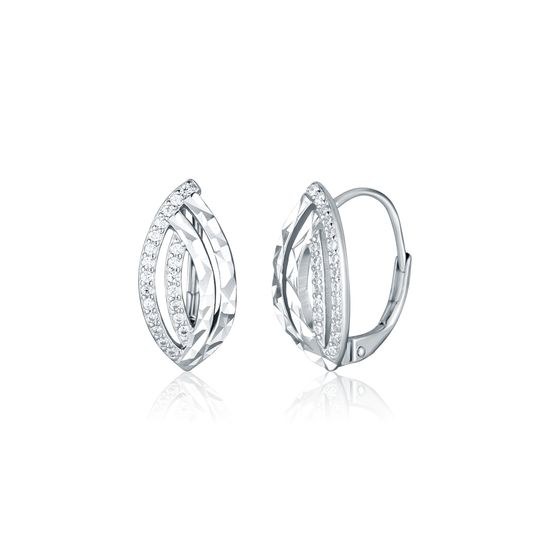 Náušnice JVD SVLE2232XJ6BI00 stříbrné