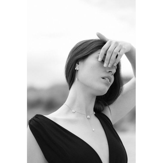 Stříbrný náhrdelník Victoria Cruz A3506-07DG