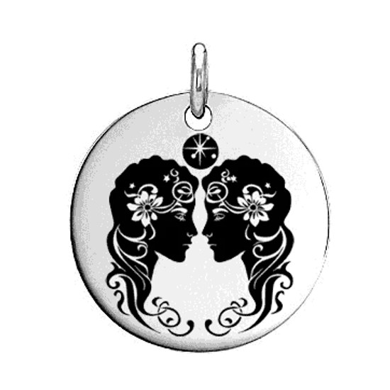 Ocelový přívěsek zvěrokruh BLÍŽENCI