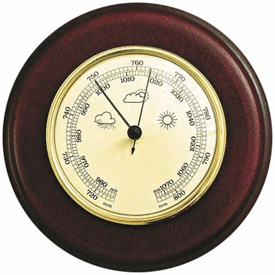 Barometr na dřevěné podložce B201232