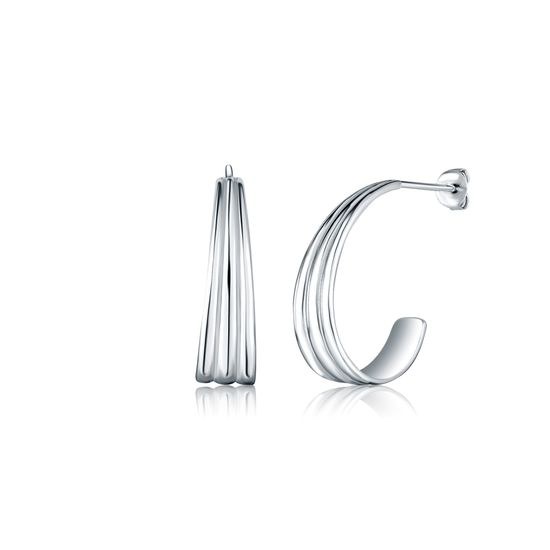 Náušnice JVD SVLE3031X610000 stříbrné