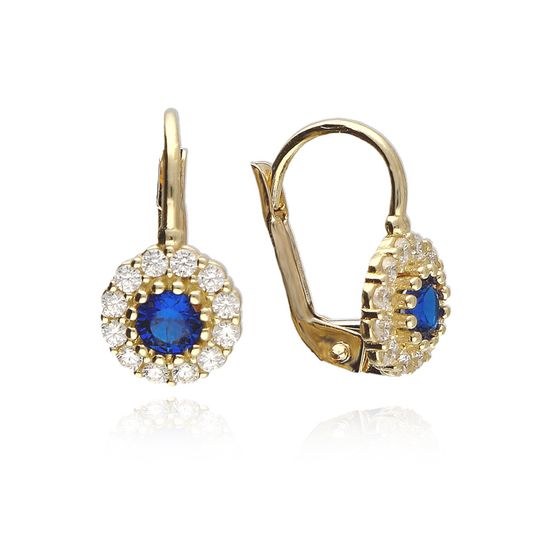 MOISS náušnice ze žlutého zlata