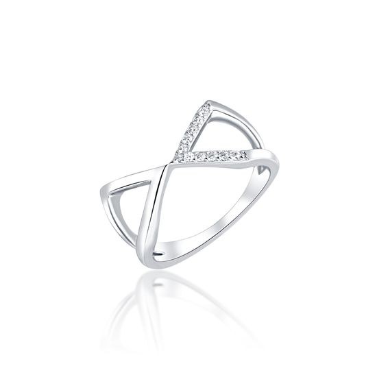 Prsten JVD 925/1000 stříbrný SVLR0645XE9BI