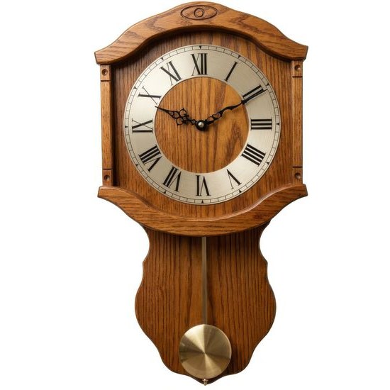 Adler 20311-oak - dřevěné kyvadlové hodiny
