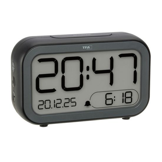 TFA 60.2048.01 BINGO HYBRID – LCD/LED digitální budík