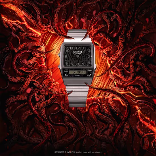 Hodinky Casio AQ-800EST-1AER STRANGER THINGS EDITION