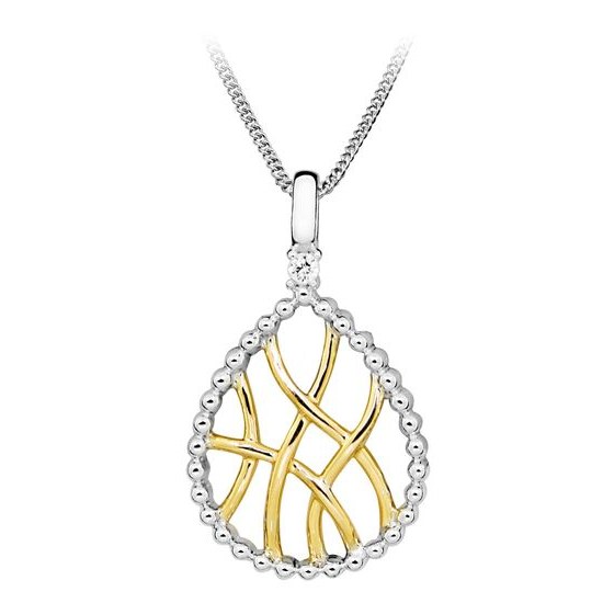 MOISS stříbrný přívěsek GOLD