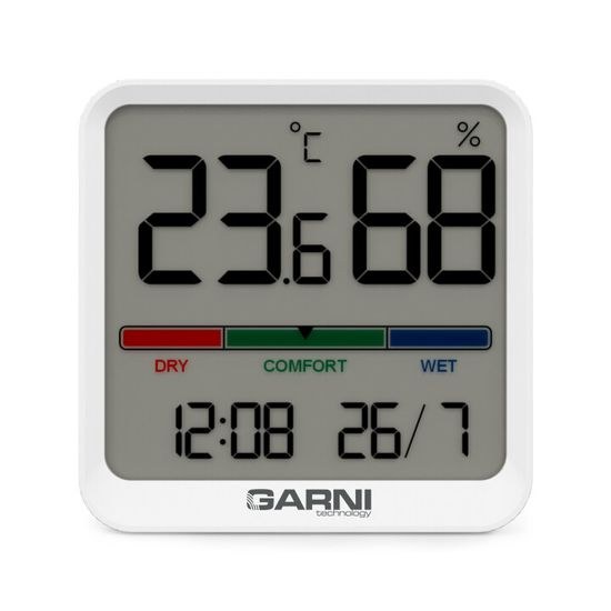 Digitální teploměr s vlhkoměrem pro vnitřní použití GARNI 151TH