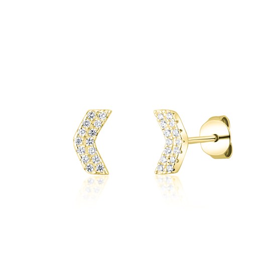 Náušnice JVD SVLE1604XH2GO00 stříbrné