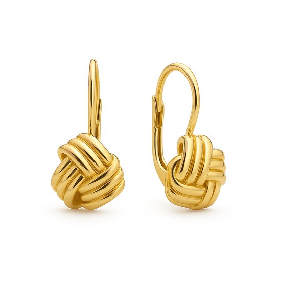 Zlaté 585/1000 náušnice klapkové