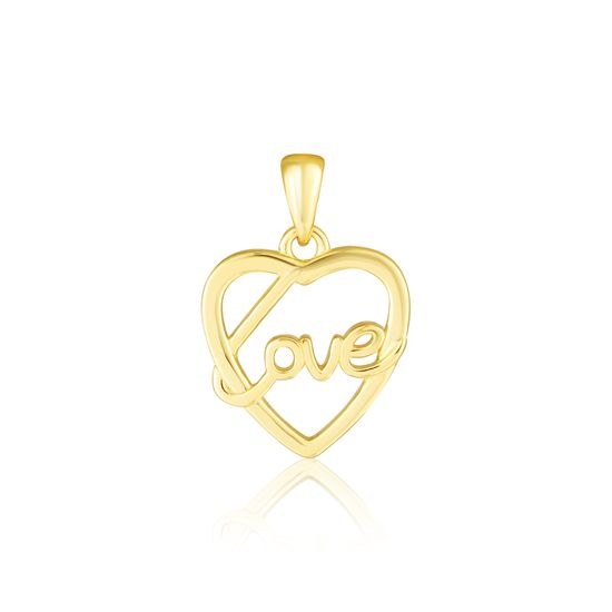 Přívěsek JVD SVLP1410XH2GO00 stříbrný