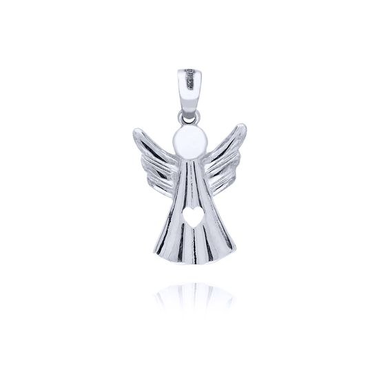 MOISS přívěsek z bílého zlata ANDĚL