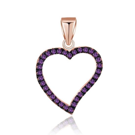 MOISS stříbrný přívěsek SRDCE