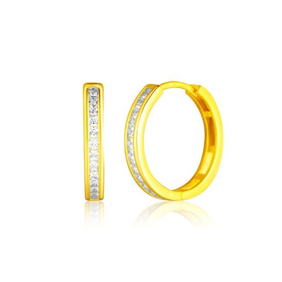 Náušnice JVD SVLE3268XF3GO00 stříbrné