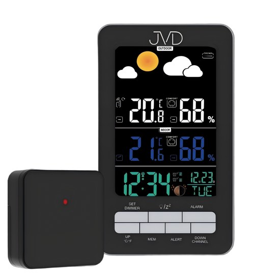 Rádiem řízená meteorologická stanice JVD RB6687.1