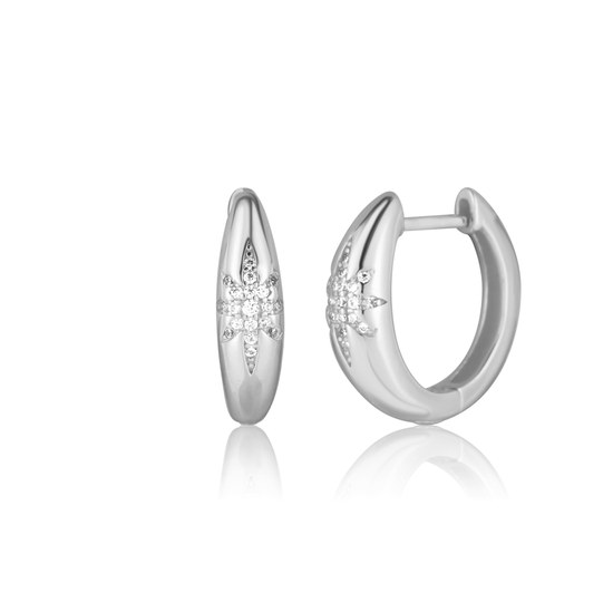 Náušnice JVD SVLE3152XH2BI00 stříbrné