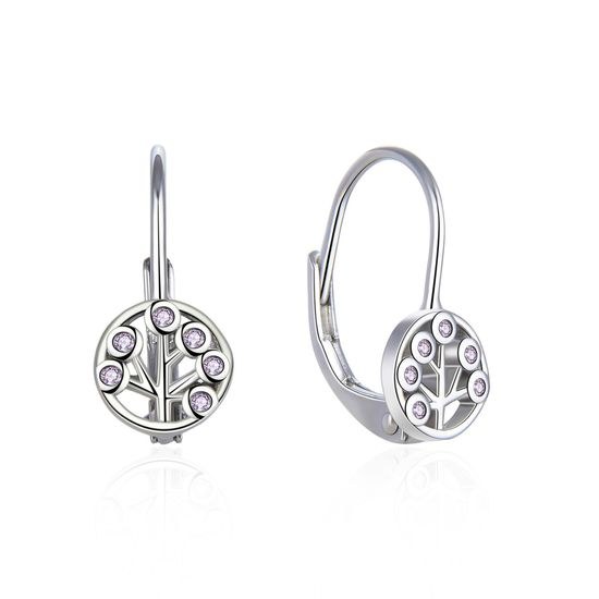 MOISS stříbrné náušnice STROM