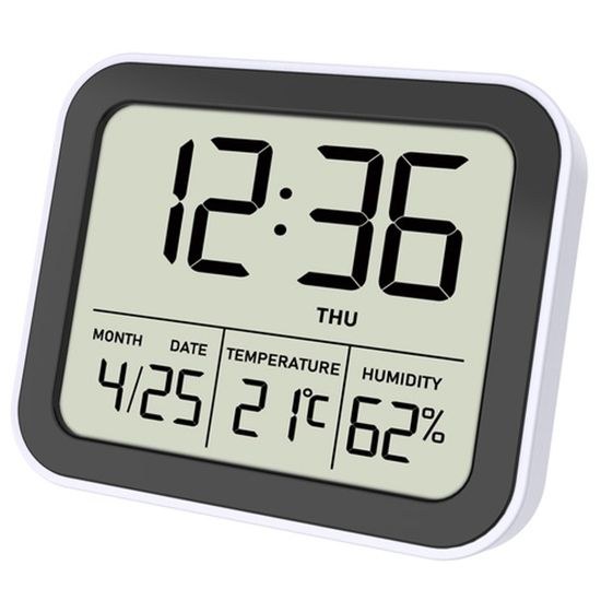 JVD SB774.1 - malé hodiny s teploměrem a vlhkoměrem