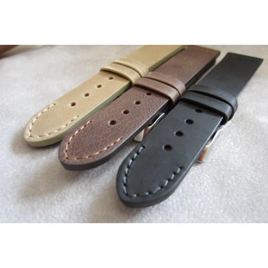 Řemínek LAVVU RETRO z luxusní kuže Top Grain LSLUC22