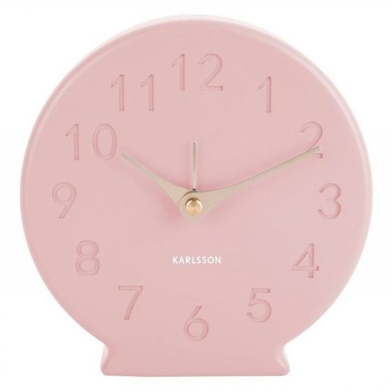Designové stolní hodiny KA5770PI Karlsson 14cm