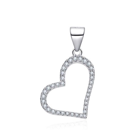 MOISS stříbrný přívěsek SRDCE