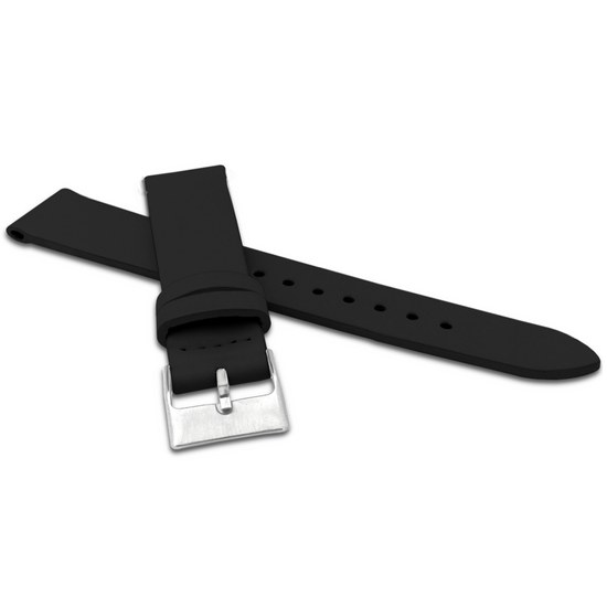 Černý řemínek MINET z luxusní kůže Top Grain - 22