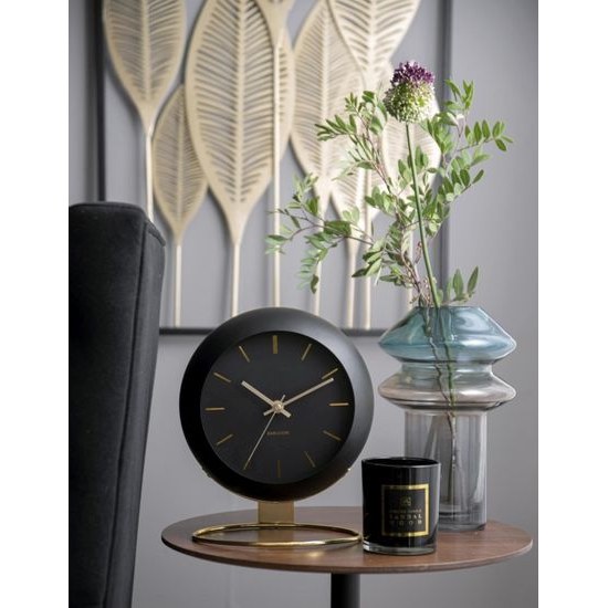 Designové stolní hodiny Karlsson KA5832BK 25cm